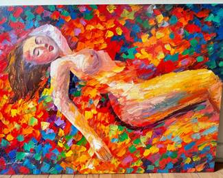 Leonid Afremov (Russian-Israeli B1955) Original Oil Painting, Signed With Certificate Of Authenticity
Lot #: 2