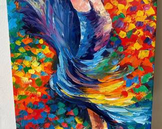 Leonid Afremov (Russian-Israeli B1955) Original Oil Painting, Signed With Certificate Of Authenticity
Lot #: 23