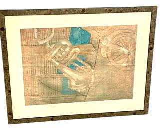 Artist: B. DiYulie / 27" wide  x  21.5" tall with frame