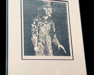 Artist: Paula M. Cahoon / Opa / 12.5" wide  x  15" tall with frame