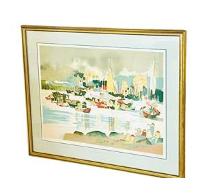 Artist: Dong Kingman / 39" wide x 32" tall with frame