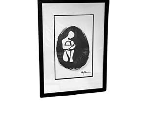 12" wide  x  15" tall with frame