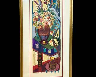 Artist: Bracha Guy / 19.5" wide x 38.5" tall with frame