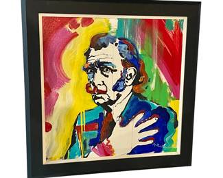 Artist: Martine LePore / 30" wide x 30" tall with frame