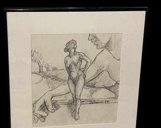 18" wide x 19.5" tall with frame 