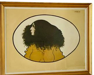 Artist: Ramon Santiago / 57.5" wide x 46.5" tall with frame