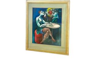 Artist: Yuroz /Tropicana / 29" wide  x  34" tall with frame