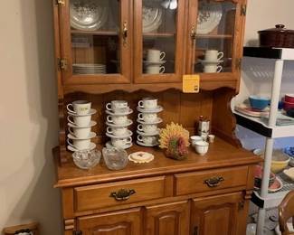 Tell City Hutch - Solid Hard Rock Maple