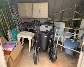 Medical Items, Yard Tools and More