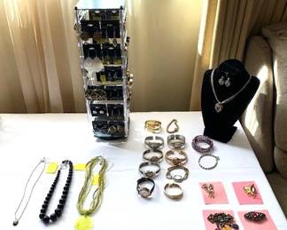 Just some of the jewelry, there will be more at the sale.