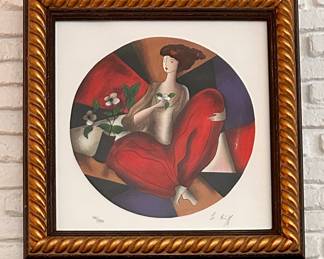 Artist Linda Le Kinff