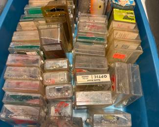 Hundreds of Fishing Lures