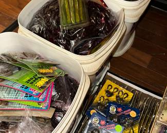 Hundreds of Fishing Lures