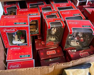 Coca Cola Christmas Village Pieces - Huge Selection