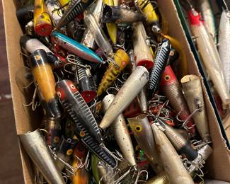 Hundreds of Fishing Lures