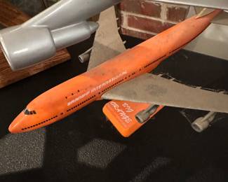 Vintage Braniff Airlines Plane