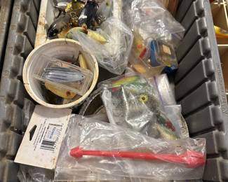 Hundreds of Fishing Lures