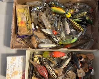 Hundreds of Fishing Lures