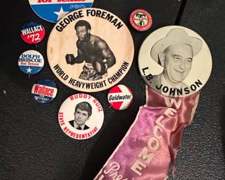 Vintage Buttons & Pins