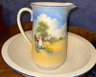 Antique Pitcher / Bowl Set