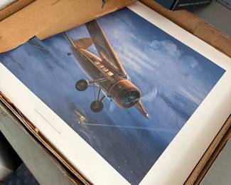 Braniff Plane Posters