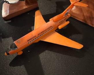Vintage Braniff Airlines Plane