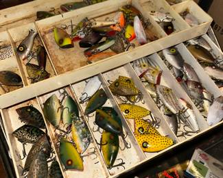 Hundreds of Fishing Lures