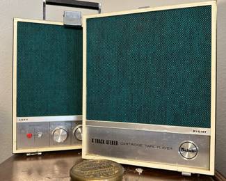 Vintage 8 track player