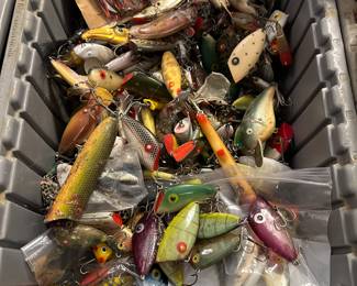 Hundreds of Fishing Lures