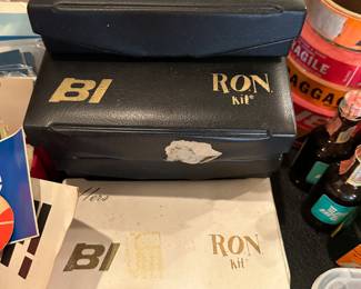 Vintage Braniff Airlines First Class Kits