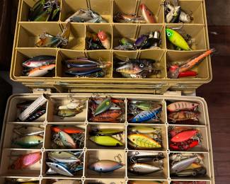 Hundreds of Fishing Lures