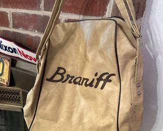 Vintage Braniff Airlines Bag