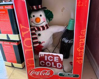 Coca Cola Christmas Village Pieces - Huge Selection