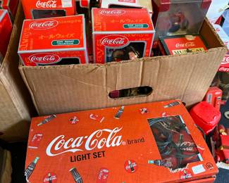 Coca Cola Christmas Village Pieces - Huge Selection