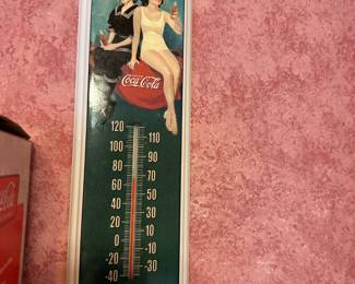 Coca Cola thermometer 