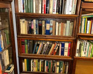 Barrister Bookcase & Books