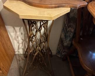 Metal Bases Marble Top Table