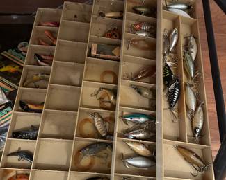 Hundreds of Fishing Lures