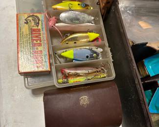 Hundreds of Fishing Lures