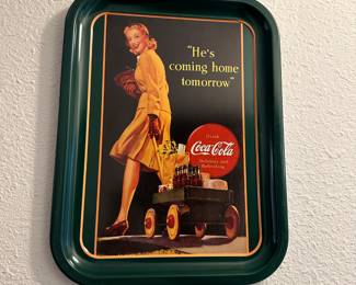 Vintage Coca Cola Trays