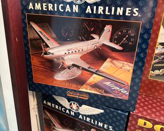 American Airlines Die Cast Planes
