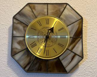 Stained Glass Clock