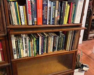 Barrister Bookcase & Books