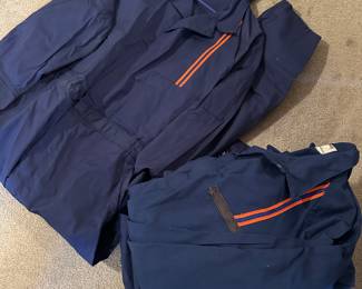 Vintage Braniff Airlines Coveralls