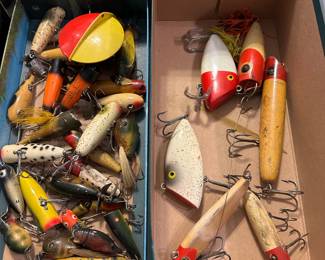 Hundreds of Fishing Lures