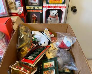 Coca Cola Christmas Village Pieces - Huge Selection