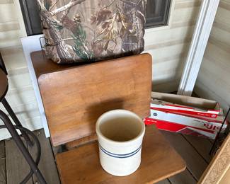 Vintage Folding Student Desk