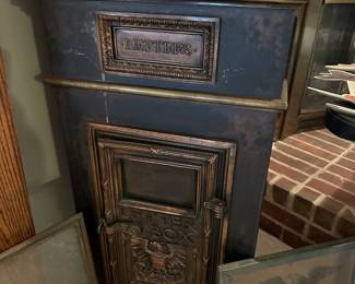 Antique Metal Mail Box
