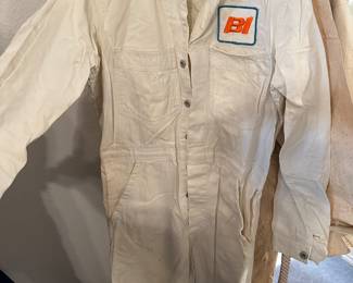 Vintage Braniff Airlines Coveralls