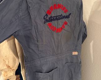 Vintage Braniff Airlines Coveralls